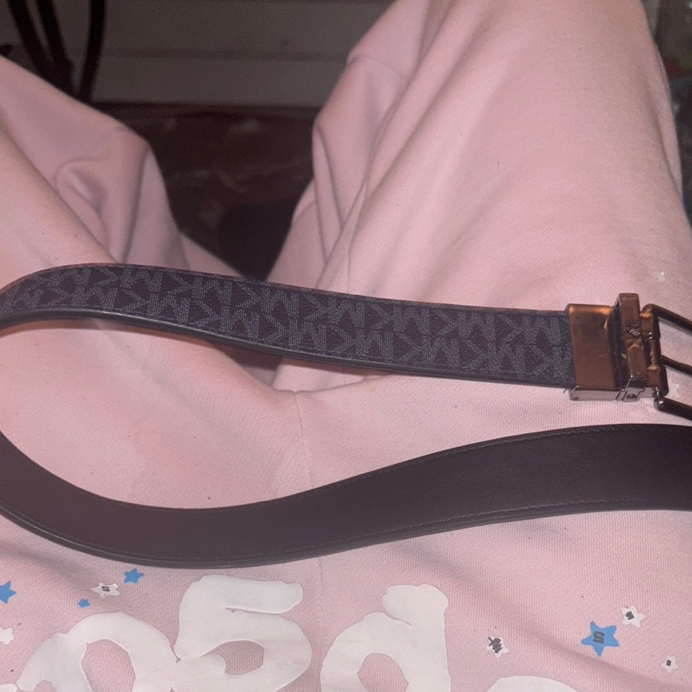 Stylish Black Michael Kors Men's Belt